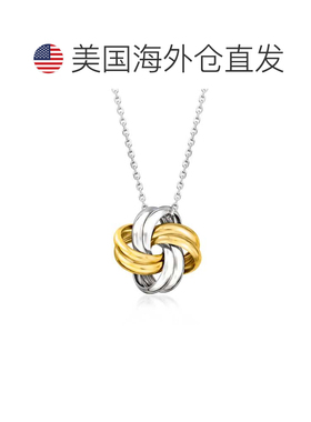 自营Ross-Simons Italian Sterling Silver and 18kt Gold Over S