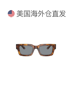 自营giorgio armani0ar8184u Rectangular Tortoiseshell Sunglas