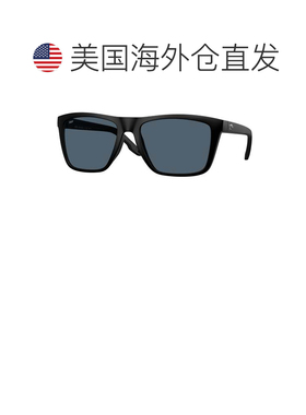 自营Costa del Mar男士59毫米闪亮黑色太阳镜-闪亮黑色 美国奥莱
