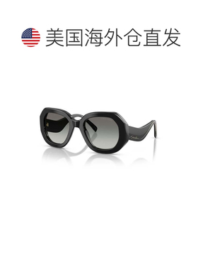 自营giorgio armani0ar8248 Oversized Geometric Black Sunglass
