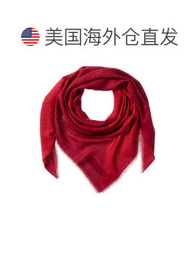 自营Rag & Bone Geo Dagger羊毛混纺围巾-红色 美国奥莱直发