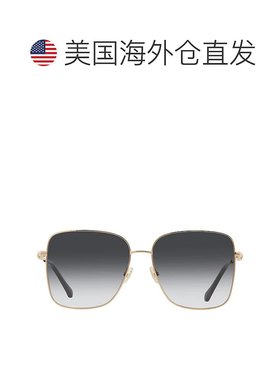 自营Jimmy Choo Grey Gradient Square Ladies Sunglasses HESTER