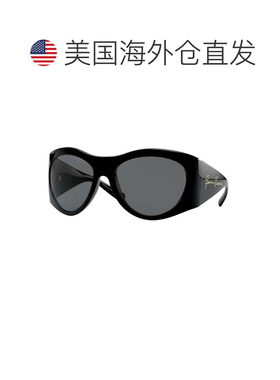 自营versaceVE4392 GB1/87 Black/Grey - black 美国奥莱直发