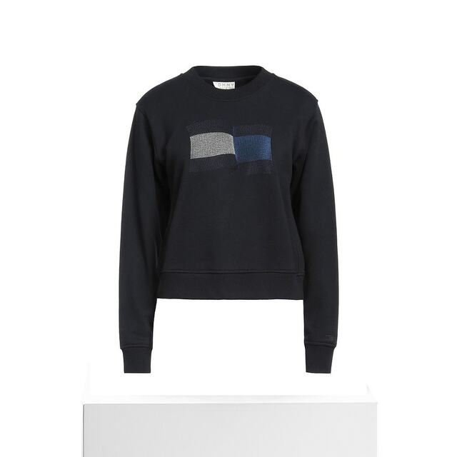 TOMMY HILFIGER Women's Sweatshirt 100 Cotton Crew Neck Fleece Sweatshirt