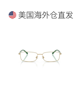 自营polo ralph lauren0ph1235 Rectangular Gold-Finish Metal S