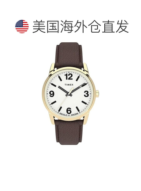 自营Timex Men's Reader White Round 38mm - white 美国奥莱直发
