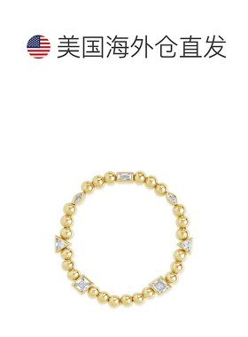 自营 sterling foreverAmaris 串珠手链 - 金色 美国奥莱直发