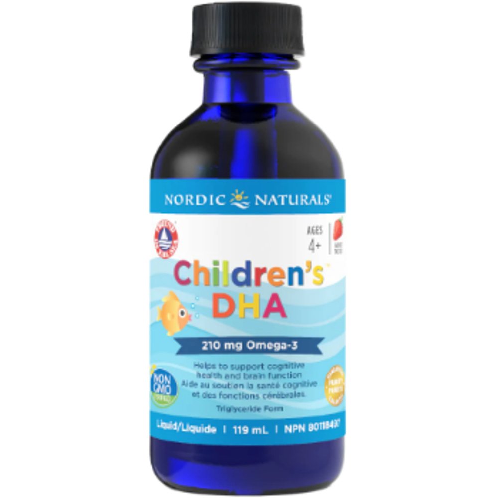 加拿大直邮Nordic Naturals 儿童 DHA 液体 530 毫克 - 草莓 - 图1