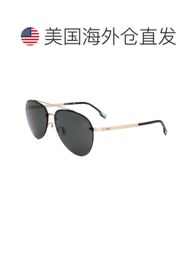 自营Hugo Boss Men's Matte Gold 62mm Sunglasses - matte gold