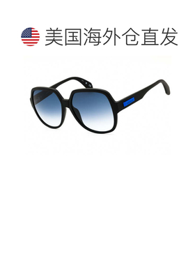 自营adidasOR0034 02w哑光黑/蓝色渐变-哑光黑 美国奥莱直发