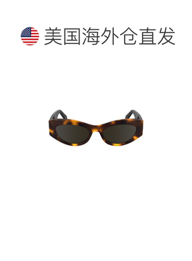 自营Calvin Klein Acetate Women Women's Sunglasses - brown 美