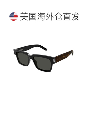 自营saint laurentSL732 VADIM 002 Black/Dark Havana/Grey - bl