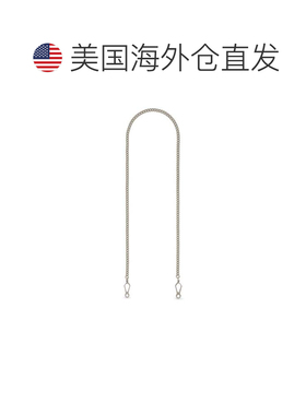 自营 mulberry黄铜表带-新银色 美国奥莱直发包带链条链条包