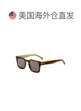 自营Hugo Boss Men's 50 mm Beige Sunglasses - beige striped w