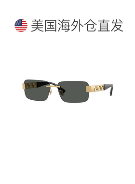 自营versaceVE2298 100287金色/深灰色-金色 美国奥莱直发