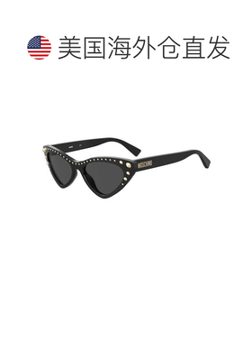 自营Moschino Sunglasses Cat Eye Full Rim, Havana Frame And D