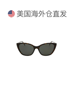 自营saint laurentCat Eye-Frame Acetate Sunglasses - havana s