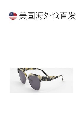 自营 Escada女式58毫米黑色太阳镜-黑米色图案 美国奥莱直发
