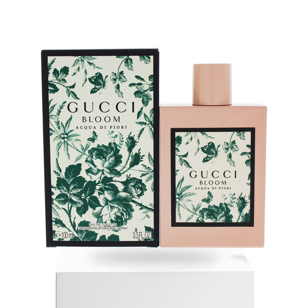 天猫国际美国直购美国直邮gucci古驰繁花之水女士淡香水100ml清新持久白花花香调3