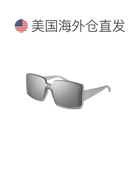 自营balenciagaBB0081S 002银/银镜-银 美国奥莱直发巴黎世家