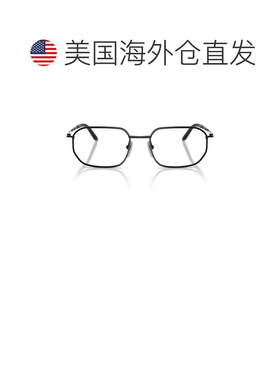 自营prada0pr D51v Geometric Metal Frame Sunglasses - red 美