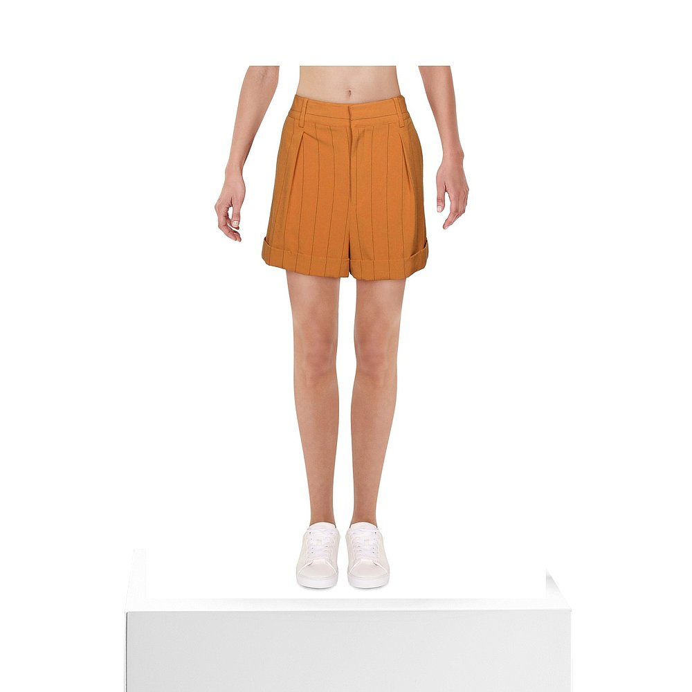 danielle bernsteinWomens Pleated Polyester Dress Shorts - ha - 图3