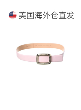 自营Roger Vivier皮带扣皮带-粉红色 美国奥莱直发