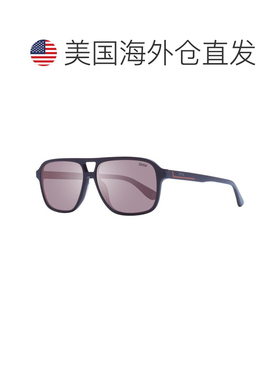 自营BMW Acetate Men's Sunglasses - burgundy 美国奥莱直发