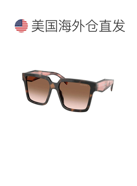 自营Prada  PR 24ZS 23A0A6 56mm Womens Square Sunglasses - ma