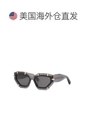 自营Philipp Plein Sunglasses Cat Eye Full Rim, Transparent G