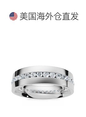 自营 pompeii31.10Ct Diamond Eternity Men's Wedding Ring Poli