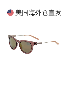 自营Nike Women's 52 mm Grey Sunglasses - transparent taupe g