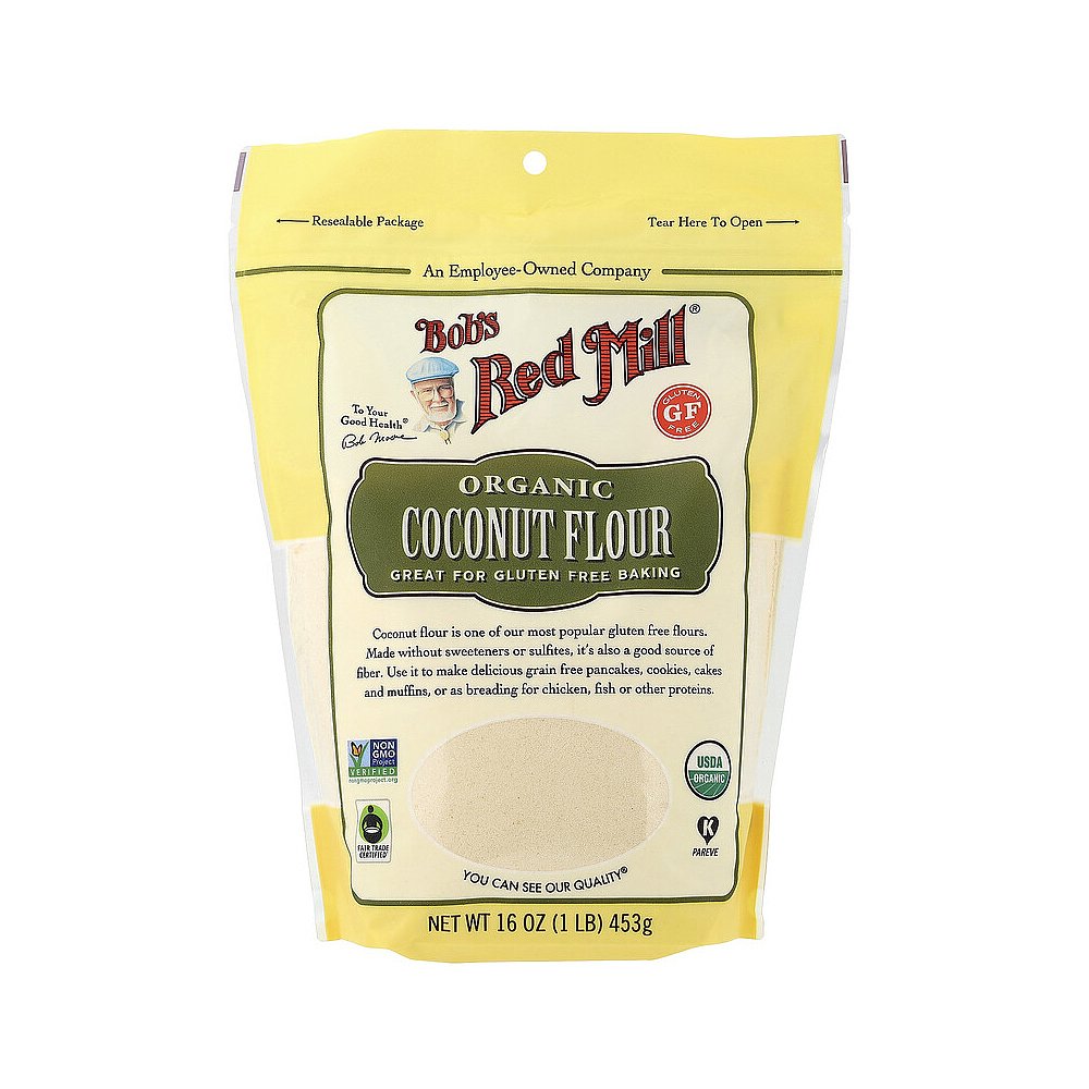 香港直发Bob's Red Mill鲍勃红磨坊椰子粉无麦麸烘培甜品453g - 图0