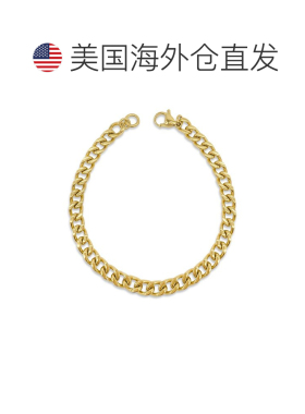 自营adornia7mm 古巴链手链金 9\