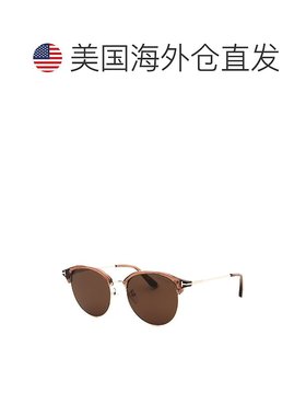 自营Tom Ford中性款FT0889-K 55mm太阳镜-棕色 美国奥莱直发