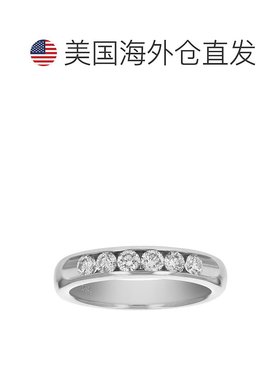 自营 vir jewels1/2 cttw SI2-I1 14K 金机械镶钻表带 - 白色 美
