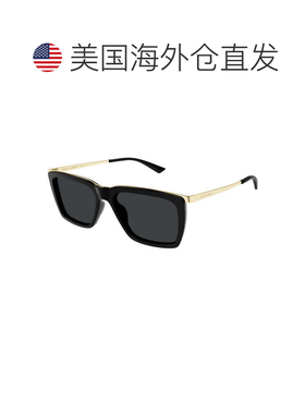 自营saint laurentSL 765 001 Shiny Black/Gold/Black - shiny b