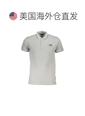 自营Cavalli Class Cotton Men Men's Polo - gray 美国奥莱直发