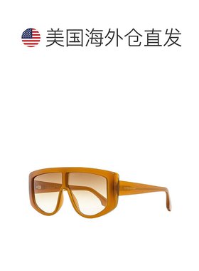 自营Victoria Beckham Women's Arching Shield Sunglasses VB664