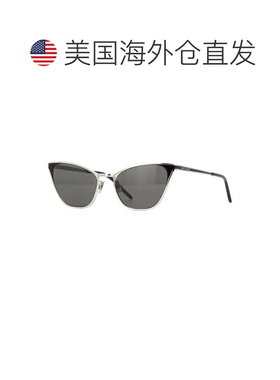 自营saint laurentSL409 001银色/灰色-银色 美国奥莱直发