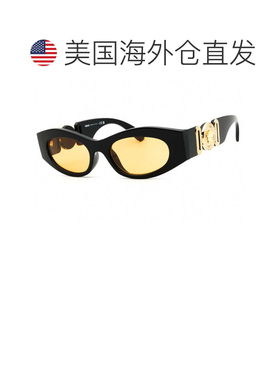 自营versaceVE4480U GB1/7黑色/橙色-黑色 美国奥莱直发