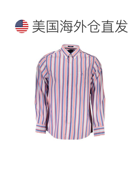 自营Gant Cotton Men Men's Shirt - pink 美国奥莱直发