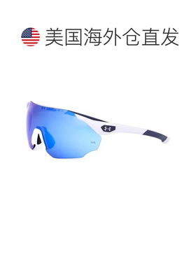 自营Under Armour Men's 99 mm White Sunglasses - white 美国奥