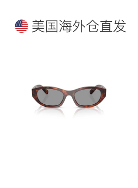 自营miu miu0mu A03s Tortoiseshell Oval Frame Sunglasses - gr