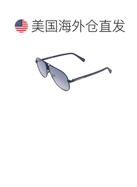 自营guessGG2148 91X哑光蓝/蓝色渐变-哑光蓝 美国奥莱直发配饰
