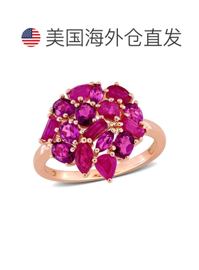 自营Mimi & Max Multi-Shape Gemstone Cluster Ring Sterling Si