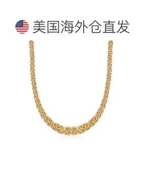 自营Ross-Simons 18 克拉黄金拜占庭项链 - 20 英寸 美国奥莱直发