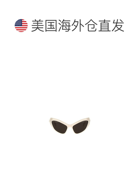 自营Balenciaga Women's Hamptons Cat Sunglasses - white 美国