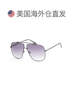 自营Guess 男式 61 毫米黑色太阳镜 GF0239-02B - 哑光黑色 美国