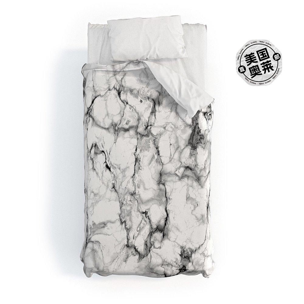 deny designsChelsea Victoria Marble 3 号涤纶羽绒被 - 涤纶 【 - 图0